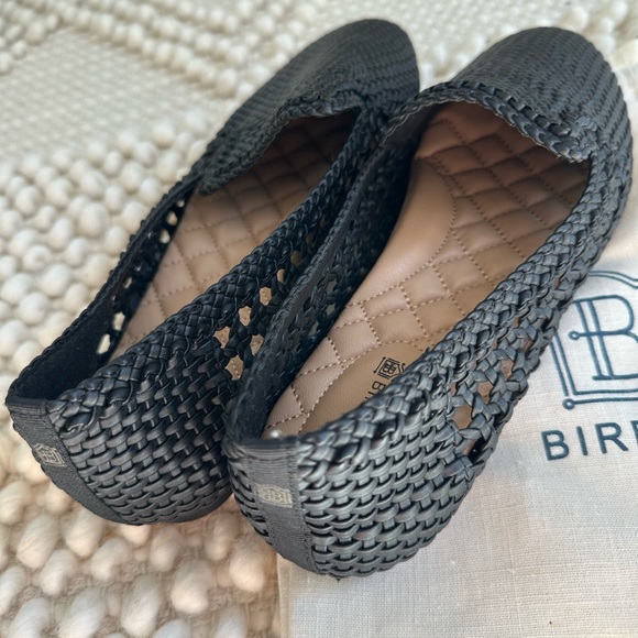 Birdies The Starling Woven Loafers Vegan Leather Slip On Shoes. New! - Picture 2 of 5